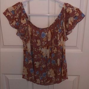 off the shoulder summer top